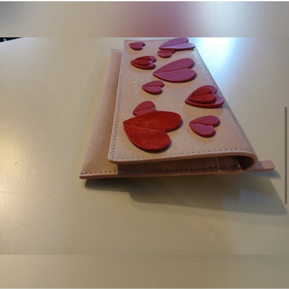 Kate Spade pink and red leather wallet. Rare and in great condition - Picture 6 of 15